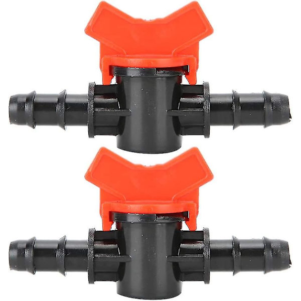 2 st backventil, akvarievattenflödesregulatorventil slangrörventil slangrörkontakt för fiskbehållare (14 mm)