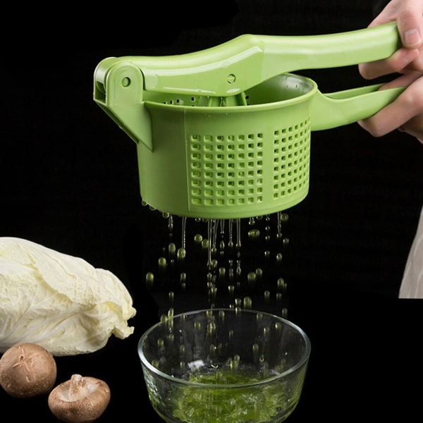 Hushållspotatispress Masher Frukt Grönsakspress Juicer Kross Squeezer Hem Handpressning Dehydrator-YNP