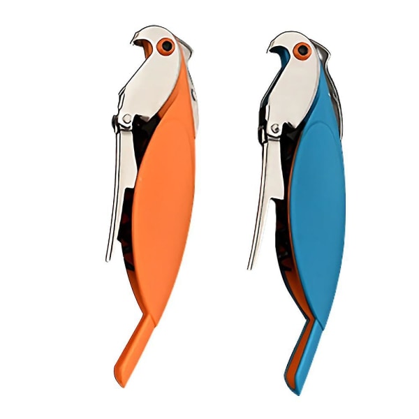 Stainless Steel Parrot Wine Opener Creative Wine Bottle Opener