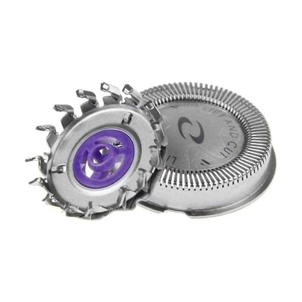 Pakke HQ55 Erstatningsblader Kompatible med Philips Philishave Elektrisk Barbermaskin HQ6970 HQ6695 HQ6990 PQ202 med Rengjøringsbørste 12