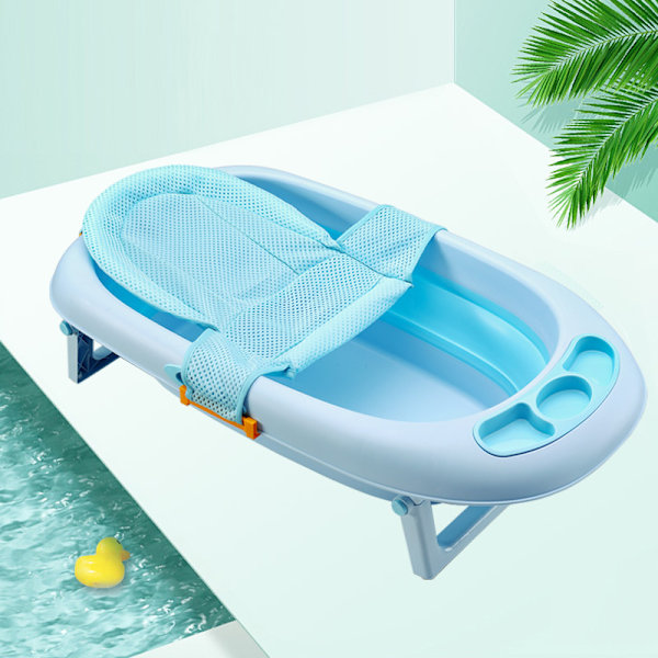 Baby badekar pude bade pude T type måtte spædbarn bade sæde net badekar sæde støttepude baby badekar net