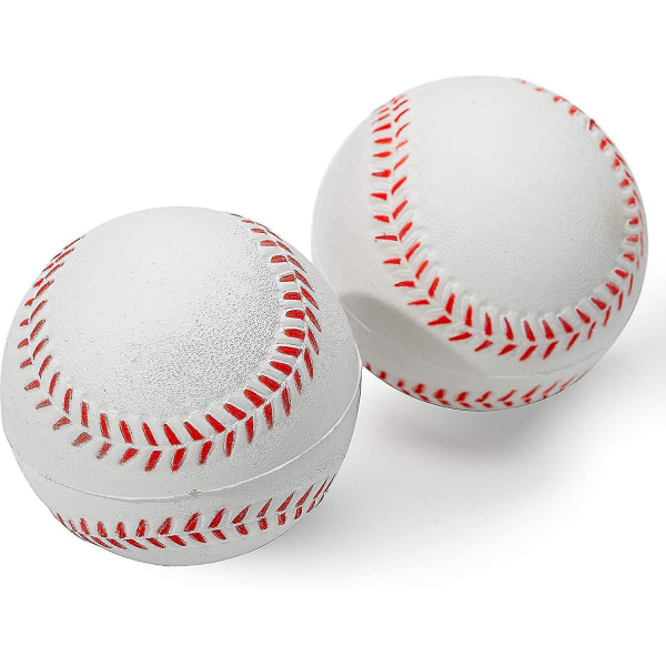 9 Inch 7.2cm Diameter Training Soft Rubber Core Baseball