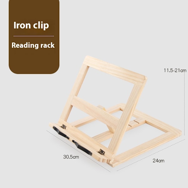 Jern Art Alternativer Staffeli & Bogstand Letvægts men robust konstruktion  stabil og robust (30,5 * 24CM)