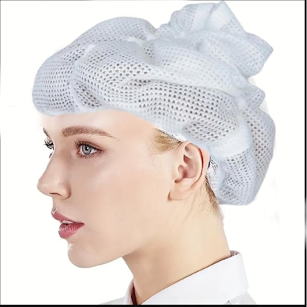 Net Plopping Cap For Drying Curly Hair, Hair Net For Drying,Net Plopping Cap, Net Plopping Bonnet With Adjustable Strap