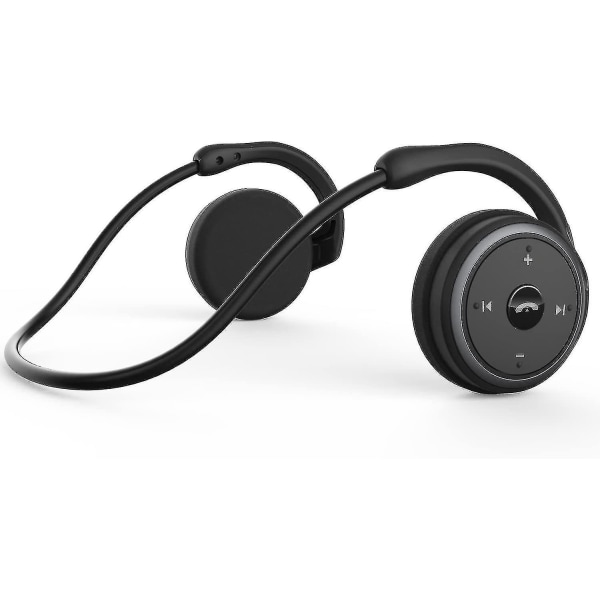 Small Bluetooth Headphones Wrap Around Head - Sports Wireless Headset With Built In Microphone And Crystal-clear Sound, Foldable And Carried In The Pu