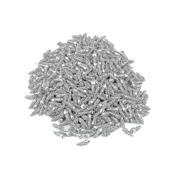 100 stk 12 mm dekknagger i karbidskruesnøpigger Anti- Anti-is for bil/suv/atv/utv bildekknagg