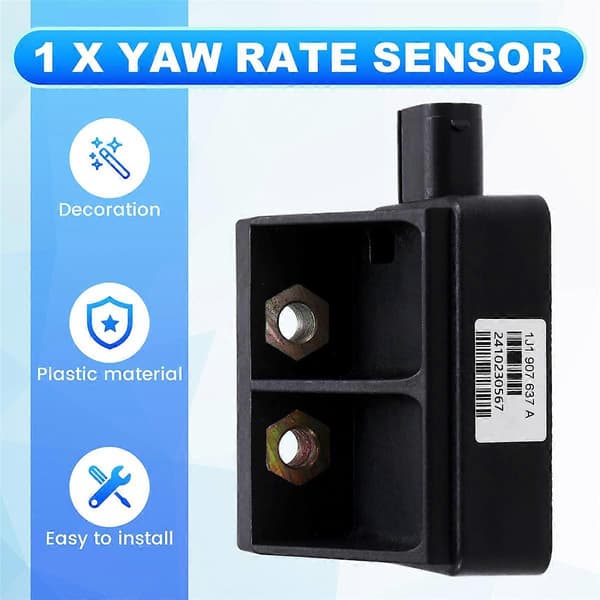 1J1907637A Bil Yaw Rate Sensor ESP Sensor Til Golf 1999-2001 A3/S3/Sportb 1997-2003 1J0 907 657 A