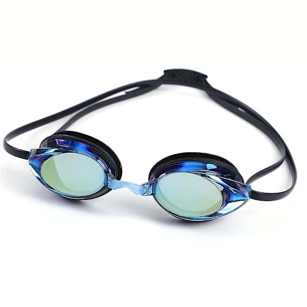 Vanquisher 2.0 spegelglasögon för simning, panoramavy, antireflexbehandling, anti-im med UV-skydd blå