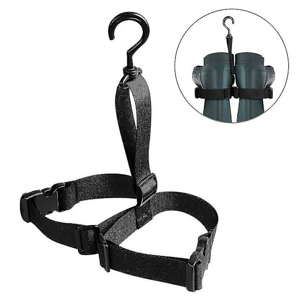 Fishing Wader Boot Hanger Strap Belt For Drying Wader Rack Storage Dryer Nylon Fishing Wading Boot Shoes Belts Shoes Drying Rack