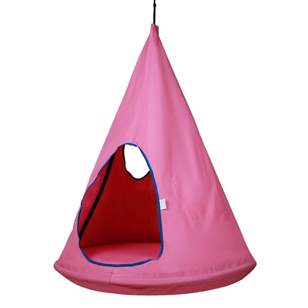 Barns Nest Gungstol, Hängande Hängmatta med Justerbart Rep, Hängmatta Gungstol för Barn Inomhus och Utomhus (39\" D x 52\" H)