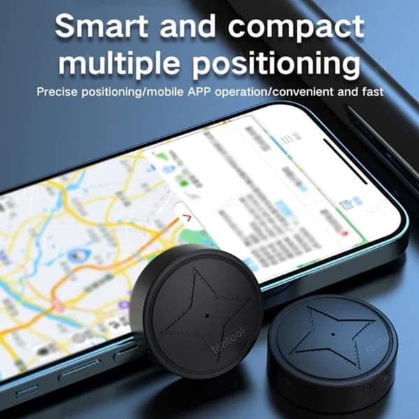 GPS-Tracker - Stark Magnetisk GPS-spårare - Stöldskydds Mini-GPS-spårningsenhet
