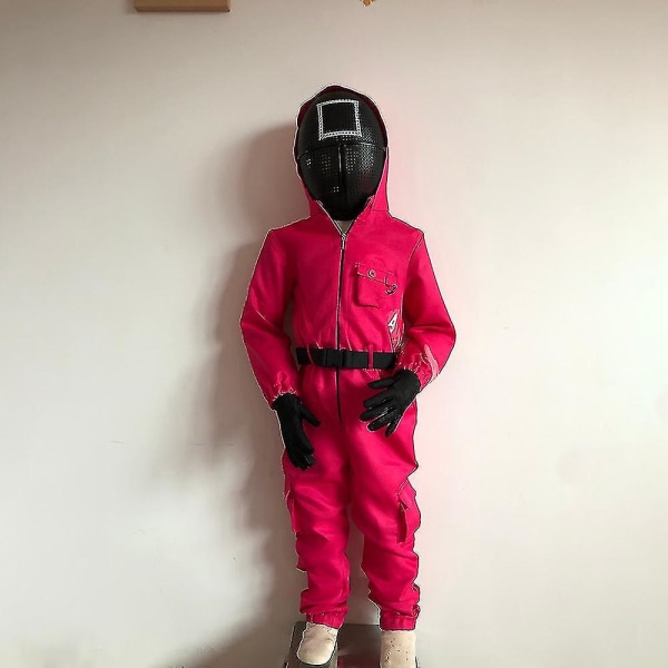 Kids Squid Game Costume Jumpsuit q L