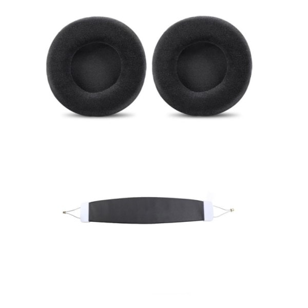 Ersättningsöronkuddar och huvudband för SteelSeries Siberia V1, V2, V3 Prism Svart
