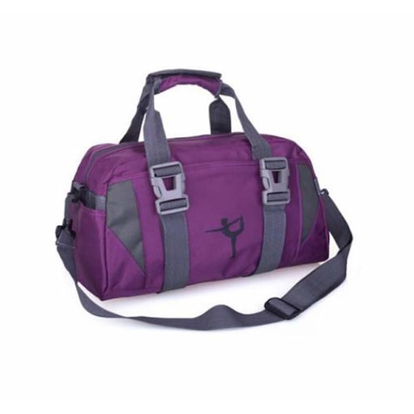 Liten/stor danse duffelbag for jenter, sportsbag for kvinner, yogabag (lilla, liten) - holdbar og vanntett duffel