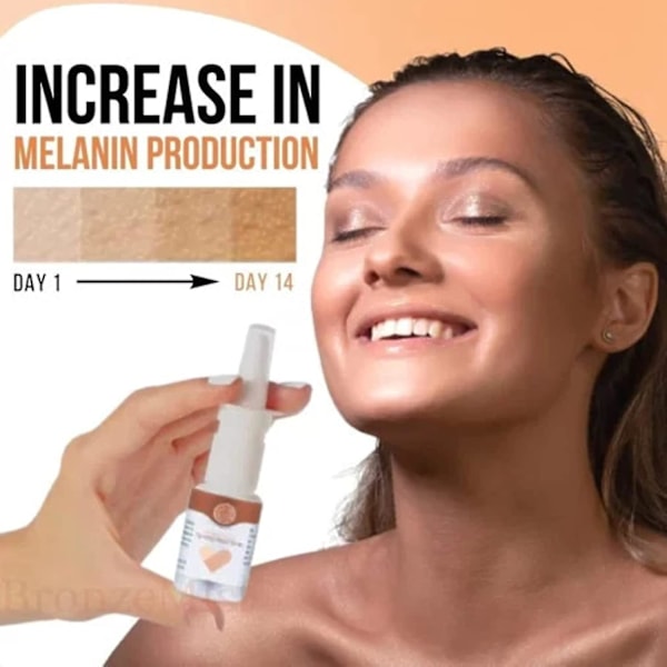 Nässpray för solbränna, Brun utan sol-spray, Djupbrunande torr spray