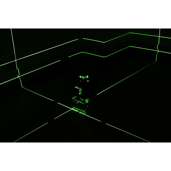 4D Krysslaser / Linjelaser / Korslaser - 360° multif\u00e4rg multicolor