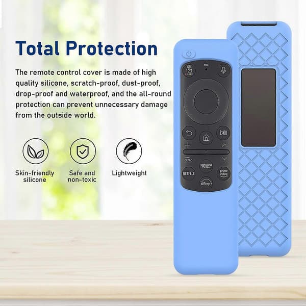For Samsung BN59-01432A/TM2360E Remote Control Fallproof Case Silicone Protective Cover Multicolor Multicolor Lake Blue