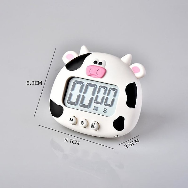 1 st Cartoon Frog LCD Digital Display Kök Matlagning Timer (boskap)