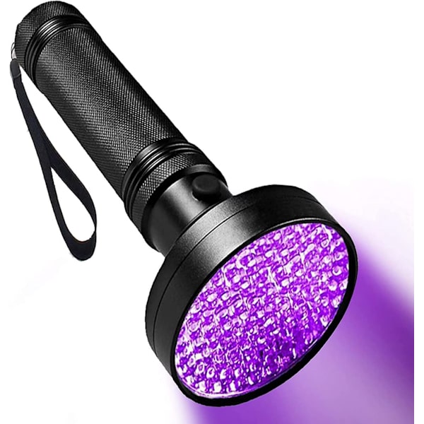 UV-taskulamppu - Tehokas 100 LED-taskulamppu