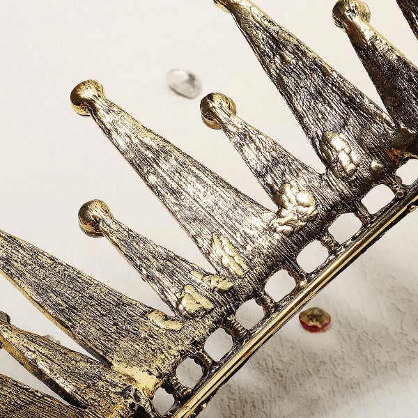 Korealaistyylinen Luksusöllinen Barokki-Rhinestone Morsian Suuri Prinsessa Tiara