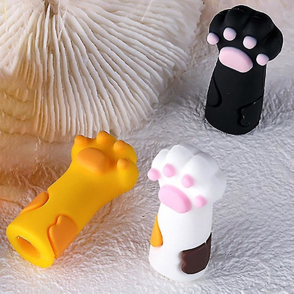 3pcs Cute Nipper Cover Protective Sleeve For Nail Cuticle Scissors Cover Manicure Pedicure Tools Tw