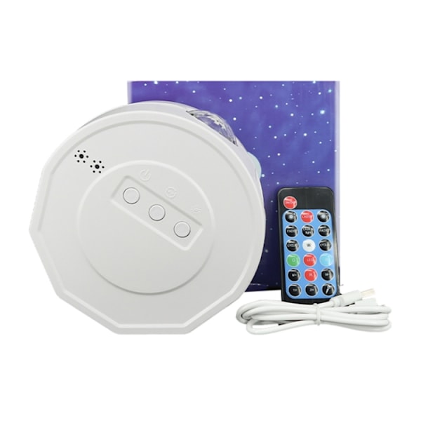 Stjerneprojektor med rumlampe & Bluetooth-højttaler