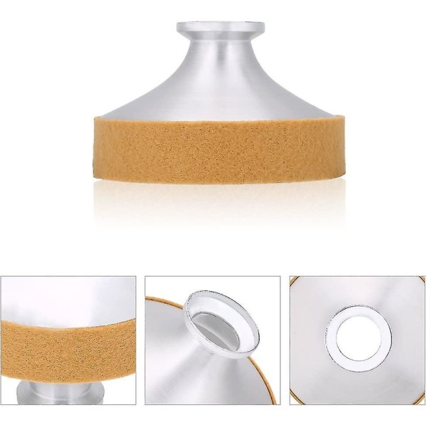 Tenor Saxofon Stum, Silent Mute Saxofon Aluminiumlegering Tillbehör