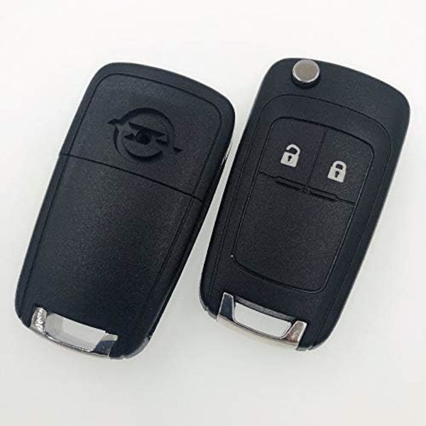 2-knaps fjernbetjeningsnøgleemne til Opel Vauxhall Zafira E