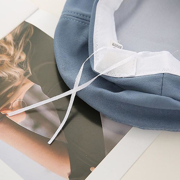 Retro Style Beret Platta Kepsarblå