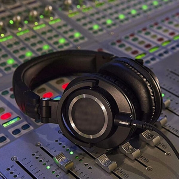 Öronkudde i konstläder och skumgummi för Audio Technica Ath-sr5 Ath-sr5bt