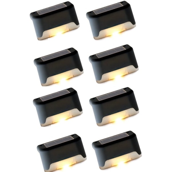 INF Soldriven belysning för trappor och räcken 8-pack