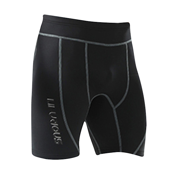 Märkäpuku Housut Fitness Juoksu Sukellus Märkäpuku Trunkit 2mm Miehet Neopreenishortsit M