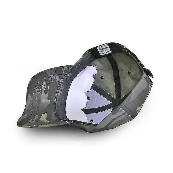 Militär Baseball Camouflage Armé Soldat Justerbar Klassisk Kepsblack