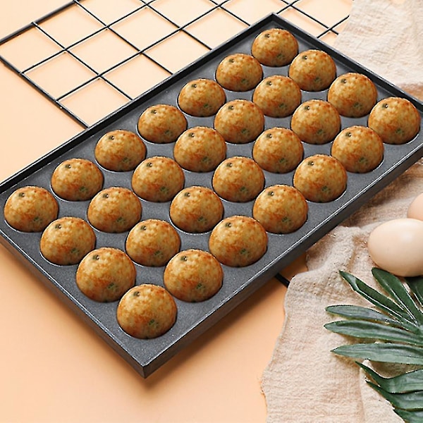 28 hull Takoyaki varm plate Non Stick Kok hjemme Takoyaki Takoyaki plate Bare Takoyaki Alumin