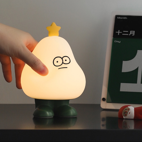 Uppladdningsbar födelsedagspresent för tonårsflickor Baby Portable Led Nursery Nightlight Nattlampa för sovrum och barnrumsdekoration