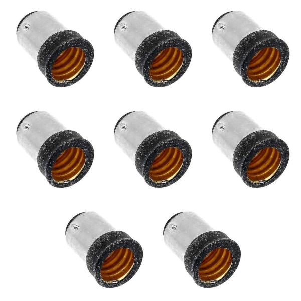 Led Light Adapter - 8 Pcs Lamp Holder Converters Bulb Base Adapter Bulb Holder Accessory (b15 To E14)