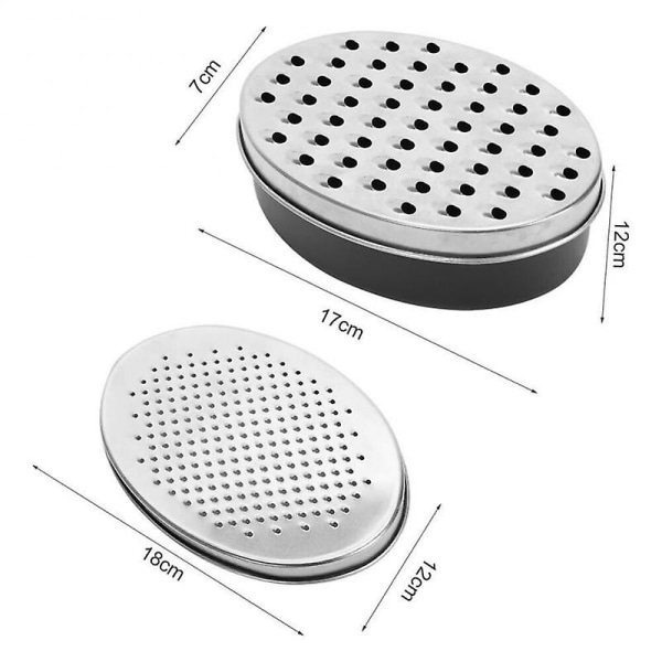 Slicer Ost Rivjern Køkken Grøntsager Oval Boks Beholder Frugt Rivjern Værktøj