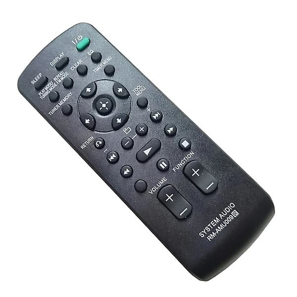 Fjernkontroll for Sony Audio System Controller RM-AMU009 Erstatningsfjernkontroll MHC-EC609iP CMT-CX4iP CMT-MX500i