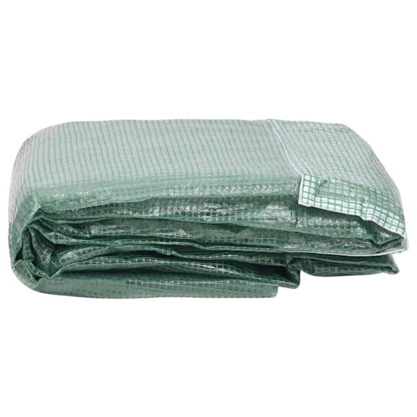 vidaXL Växthusöverdrag (13,5 m²) 300x450x200 cm Grön