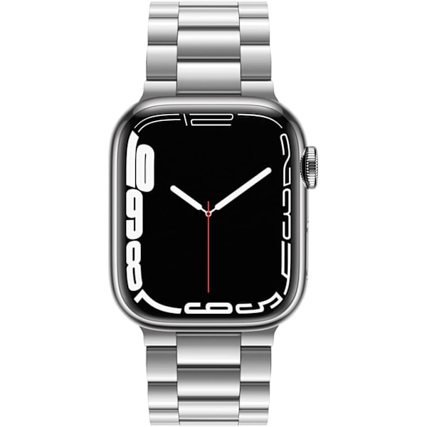 Rannekoru, joka on yhteensopiva Apple Watch -rannekorun 42/44/45 mm hopean kanssa
