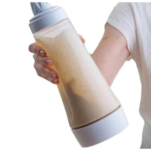 Handhållen smetdispenser Smetblandningsflaska Cupcake Pannkaka Crepe Smetdispenser