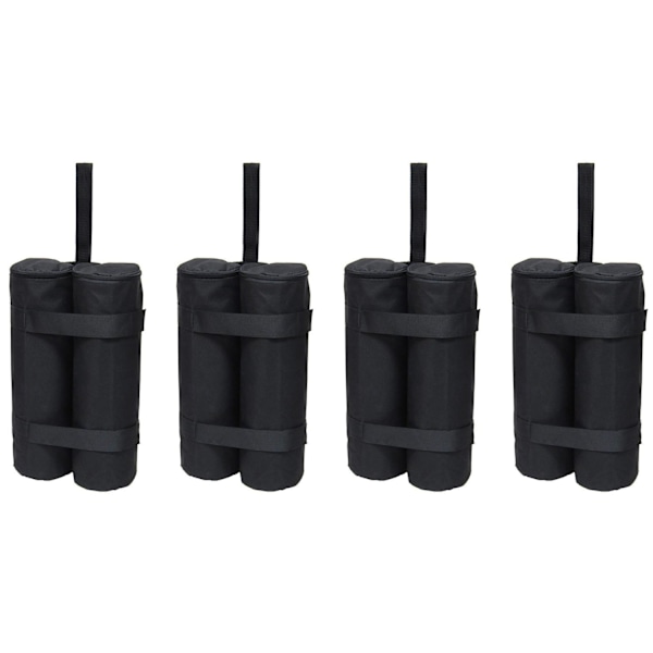 4-pack viktfickor för paviljong, sandpåsar för paviljongtält, kraftiga viktpåsar (endast påse)