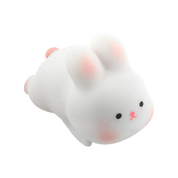 Kanin Squishes Leksak Rolig Liten Mjuk Tpr Snabb Rebound Stressavlastning Härlig Djur Kanin Fidget Squeeze Leksak Barn Tillbehör