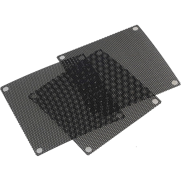 10 stk 80mm Pvc Datamaskin PC Kabinett Vifte Filter Deksel Filter Mesh