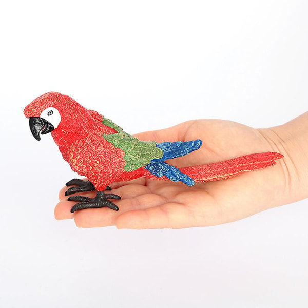 Simulated Macaw Wild Animal Model (red)