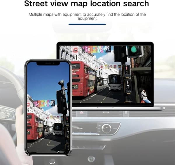 Mini GPS-tracker til køretøjer – Intet abonnement, alsidig GPS-tracker med gratis app