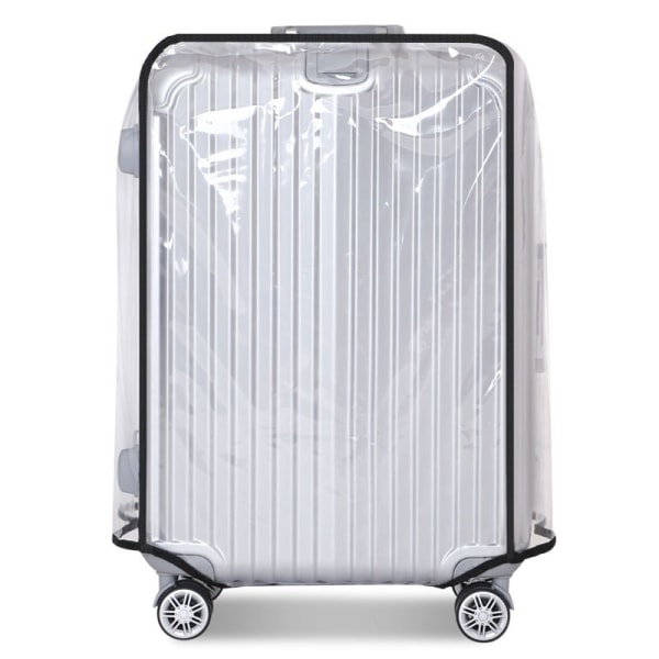Bagageskydd / skyddsfodral för resväska Transparent 24 tum