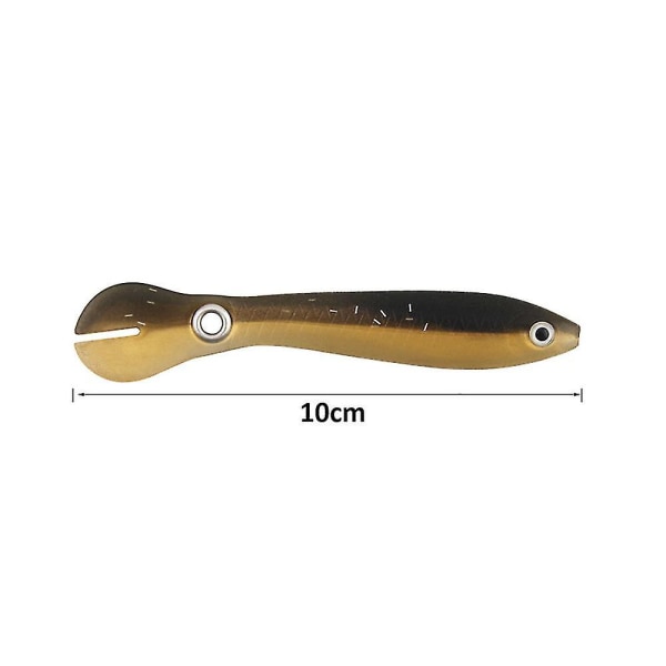 5 Små Loach Mjukt Bete Bioniskt Mjukt Bete 10cm/6g Fiskeutrustning Fiske Havsfiske Båtfiske
