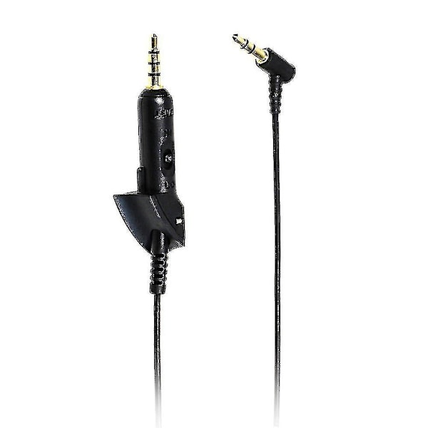 For Bose Quietcomfort 15/qc15 Qc2 Hodetelefonkabel Audiokabel Kabel Dual 3.5mm Aux-kabel ( Størrelse: Med knapper )