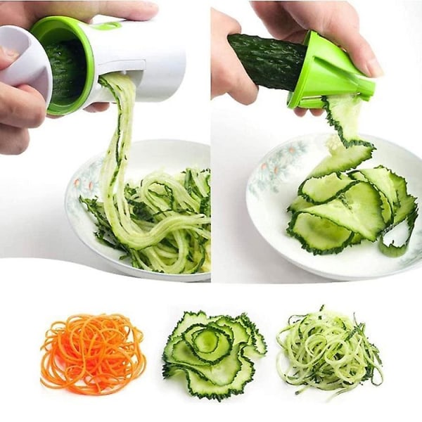 Spiralizer håndholdt Zoodle-maskin - Spiralizer grønnsakskutter for gulrot